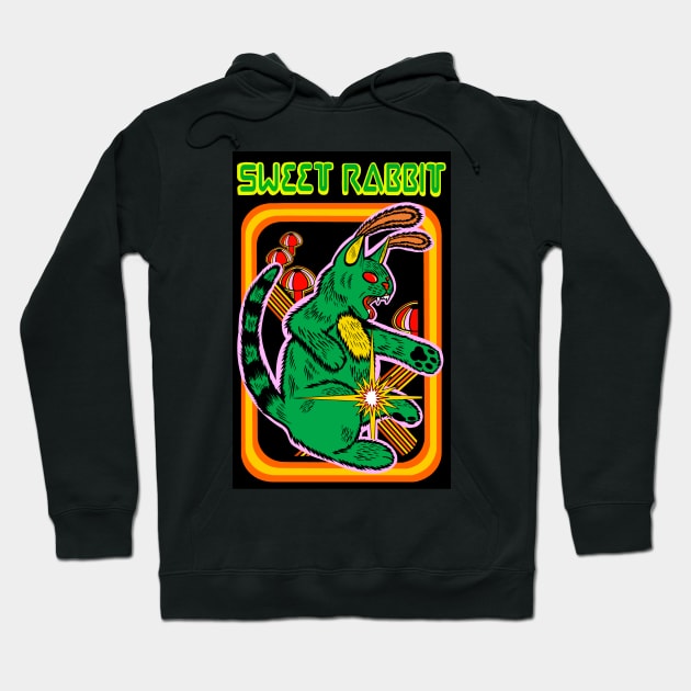 Sweet Rabbit centipede inspired logo Hoodie by Popoffthepage